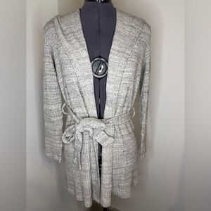 Beyond Yoga Knit Wrap Cardigan with Hood Size XS